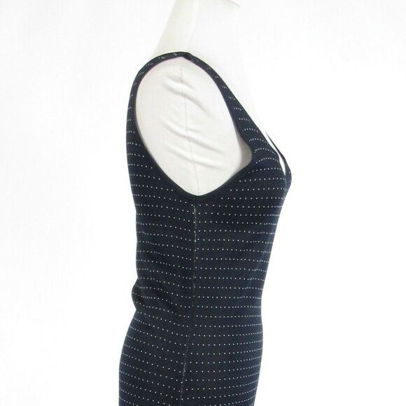 ETC blue sleeveless sheath dress S - Picture 6 of 8